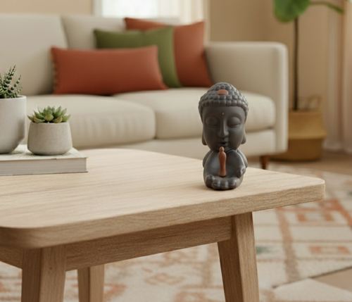 Encensoir à reflux BOUDDHA + 50 CÔNES OFFERTS