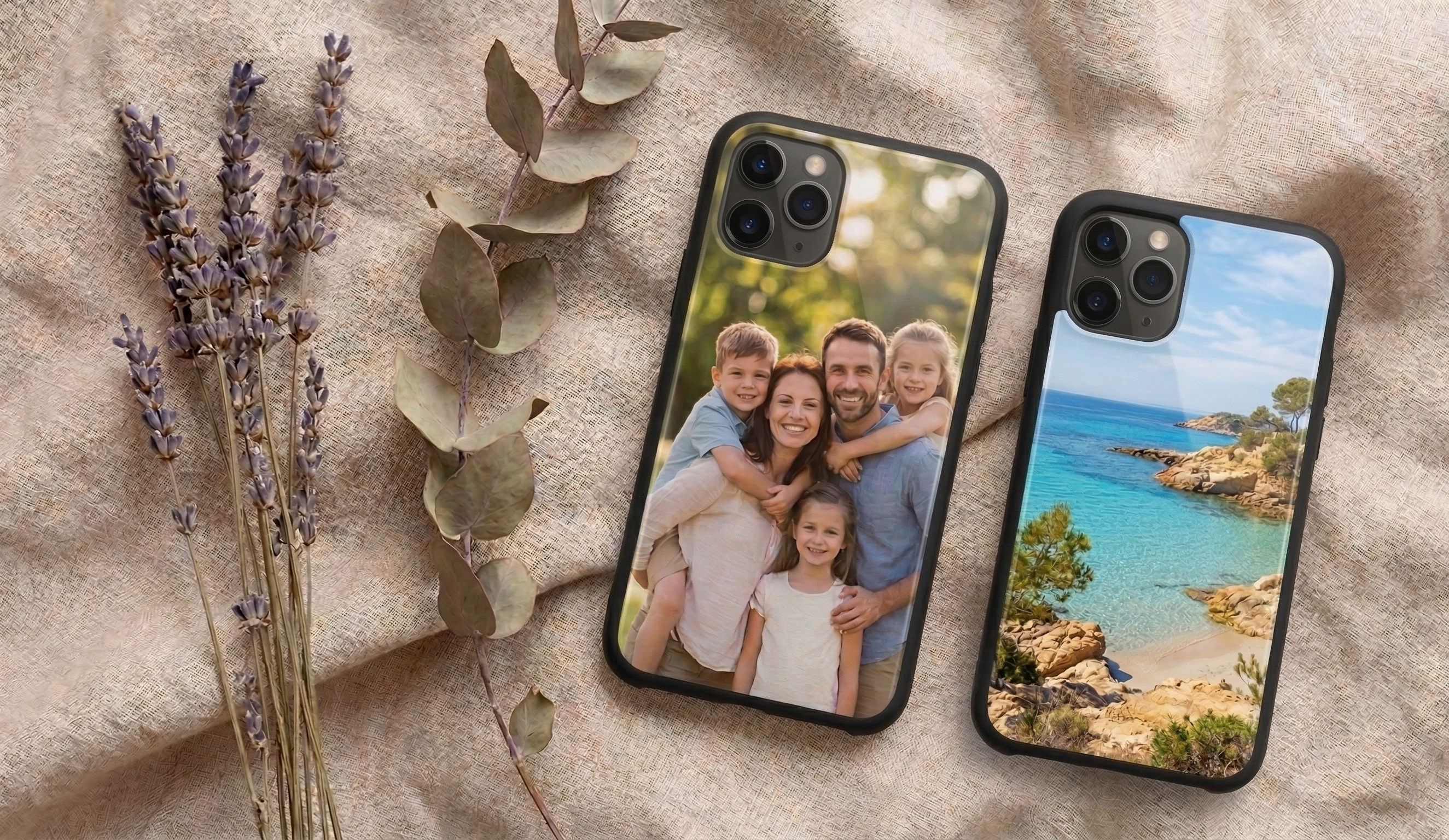 Coque de Téléphone Personnalisée avec Votre Photo