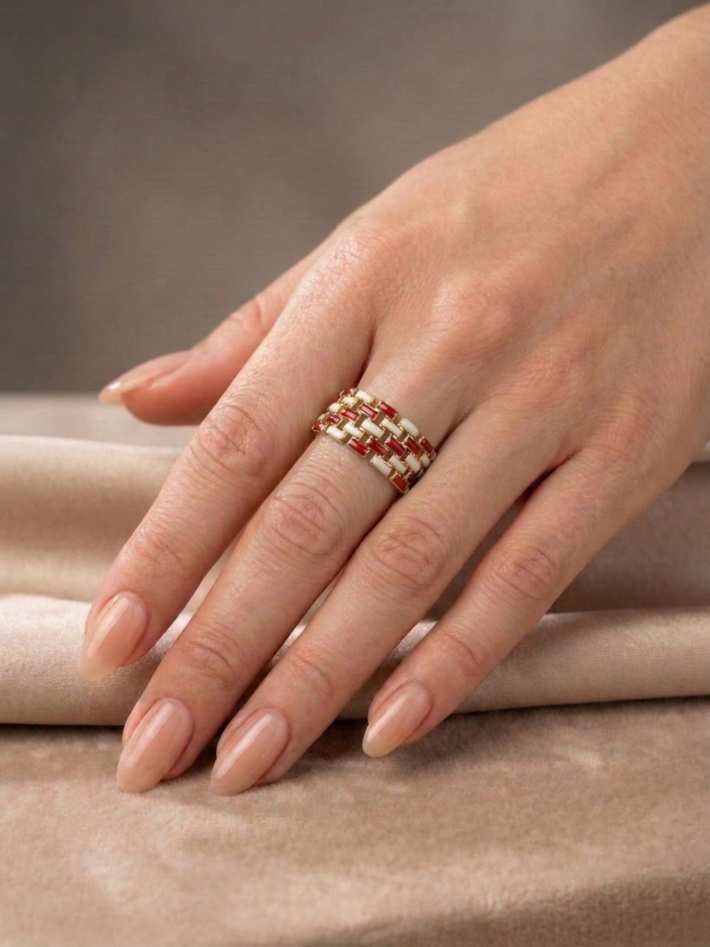 Bague en Acier Inoxydable