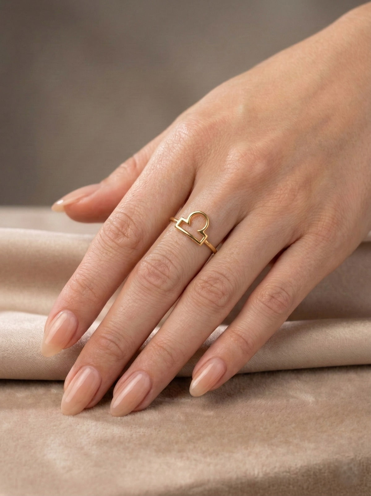 Bague Astro Balance en Acier Inoxydable