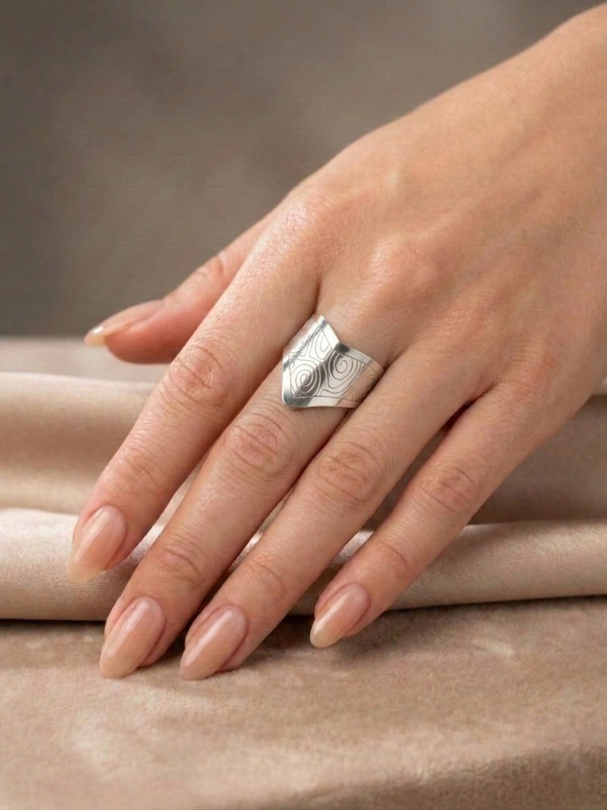 Bague en Acier Inoxydable